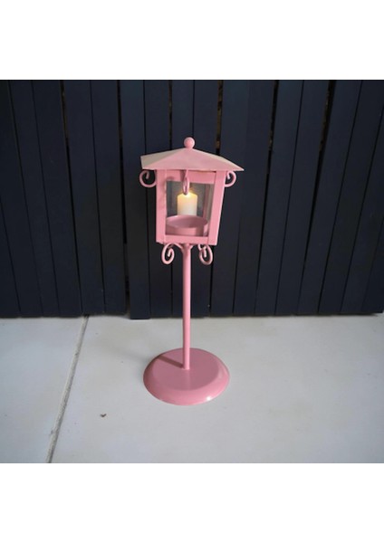 Ayaklı Dekoratif Fener Mumluk