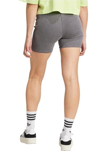Gri Kadın Şort Rıb Shorts Wash JW3592 modelleri