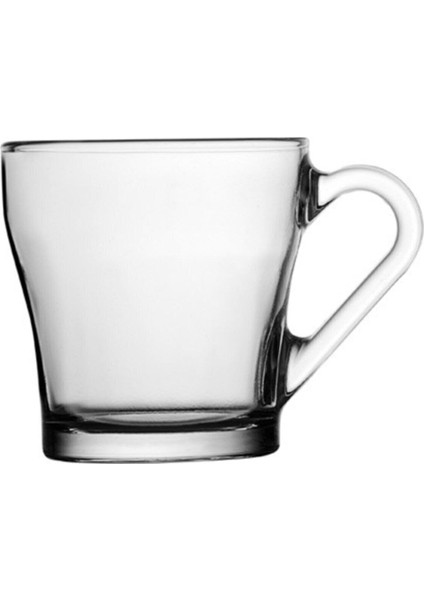 Turuncu Kulplu 12'li Bardak Seti, Şık ve Kullanışlı Ev ve Ofis Için Ideal. fiyatları