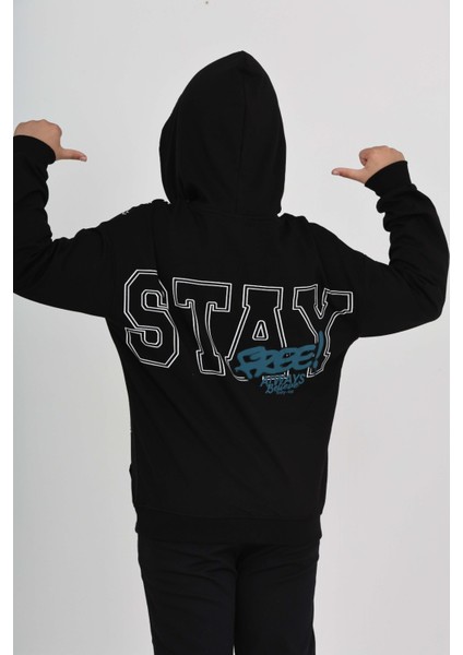 Erkek Çocuk Stay Baskılı Sweatshirt fırsatları