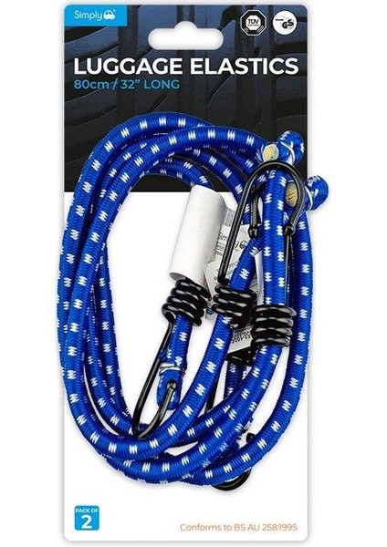 Bagaj Lastigi Kancali 80CM 2 Adet