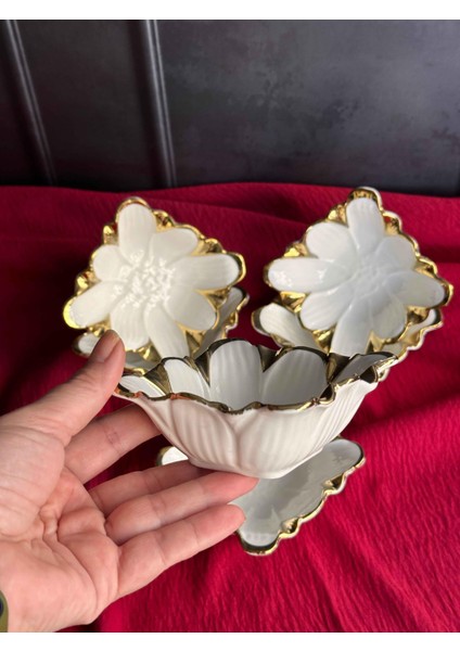 Flora Gold Kare Kase Seti 6 'lı fiyatları
