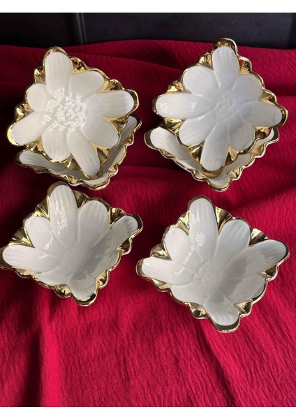 Flora Gold Kare Kase Seti 6 'lı fırsatları