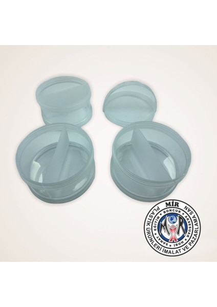 3'lü Yuvarlak Saklama Seti, Organizer ve Takı Kutusu, Gri Renk fiyatları