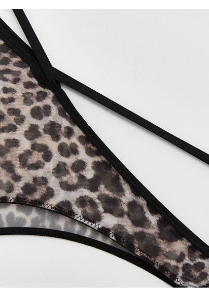 Yeni Sezon Leopar Desenli Fantezi Brazilian Kulot - S5HY87Z8 modelleri