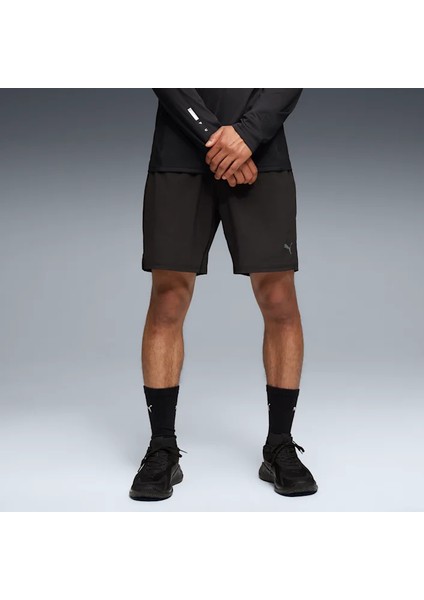 Tech 7" Stretch Woven Siyah Erkek Şort