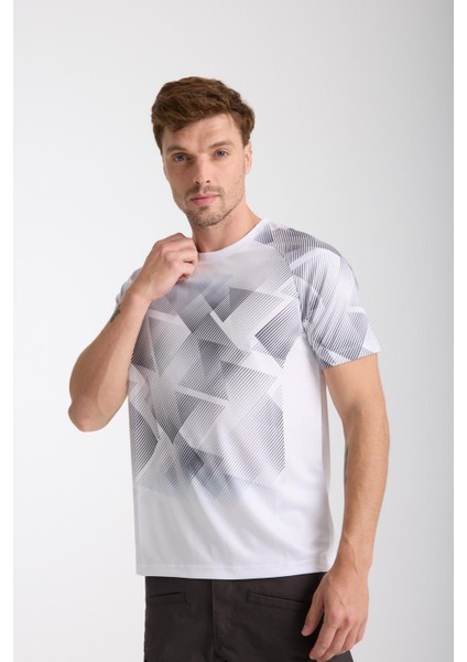 Drytouch Kumaş Bisiklet Yaka T-Shirt – Su Emme ve Terletmeme Özelliğiyle Konforlu modelleri