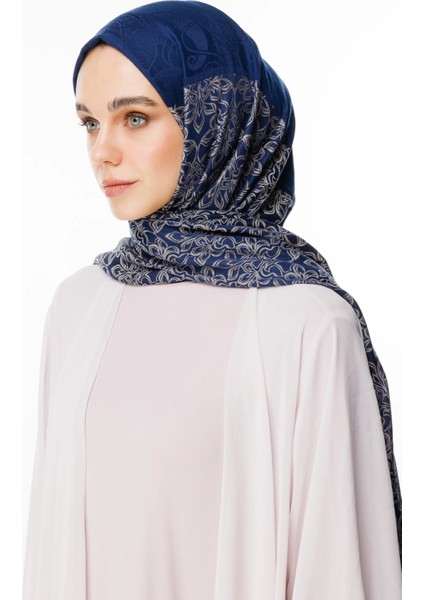 Nora Desen Çift Taraflı Şal Lacivert-Bej fiyatları