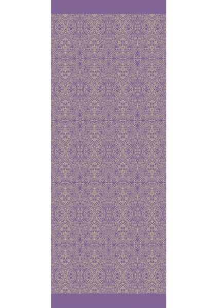 Morocco Desen Çift Taraflı Şal Zeytin-Mor indirimleri