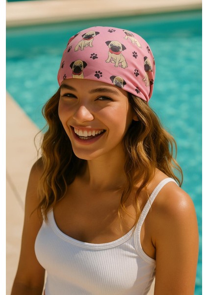 Bohem Saten Dokulu Bandana Fular fiyatları