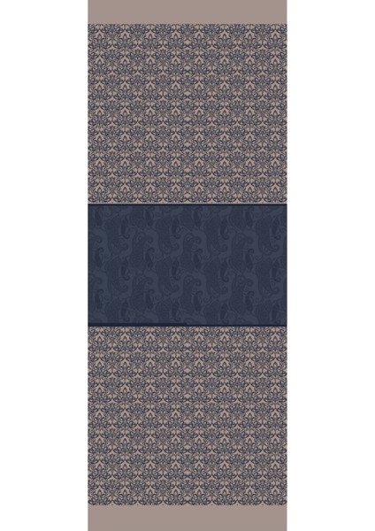 Nora Desen Çift Taraflı Şal Lacivert-Bej indirimleri