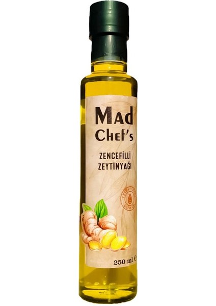 Zencefilli Natürel Sızma Zeytinyağı 250 ml