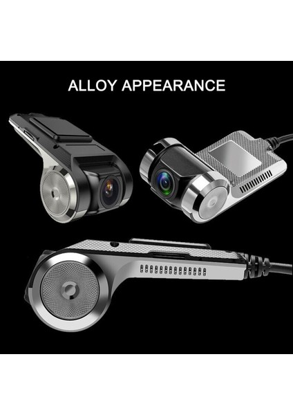 USB Dash Kamera Araba Dvr'ı HD720P, 90 ° Dönen Lens 170 ° Geniş Açı Yol Video Kaydedici Otomatik Döngüsel Kapsama Kayıt G-Sensörü (Yurt Dışından) fırsatları