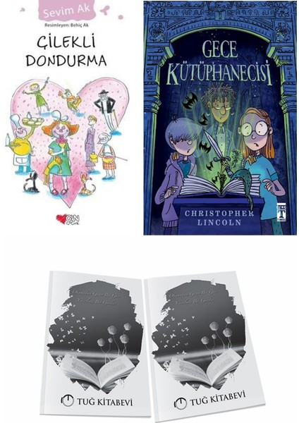 Çilekli Dondurma ve Gece Kütüphanecisi + Hediyeli