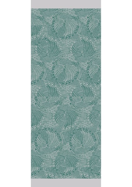 Mayra Desen Çift Taraflı Şal Zümrüt-Pembe fırsatları