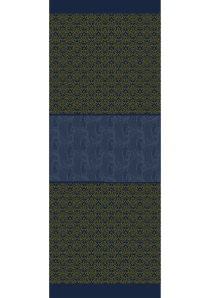 Nora Desen Çift Taraflı Şal Lacivert-Yağ Yeşili indirimleri