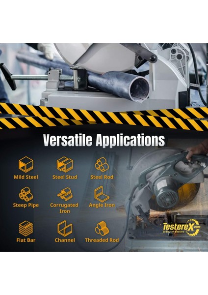 Kronberg 305X2.2X25.4MM 72TCG Diş Paslanmaz Profiller Için - Tct Elmas Daire Testere (Kuru Kesim) fırsatları