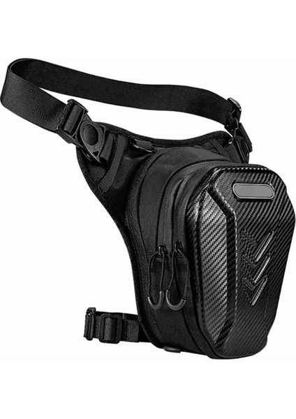 Bel Paketi Motosiklet Bacak Çantası Erkekler Kadınlar Için Açık Seyahat Yürüyüş Döngüsü Bacak Çantası Su Geçirmez Sert Kabuk Büyük Kapasiteli (Yurt Dışından) fırsatları