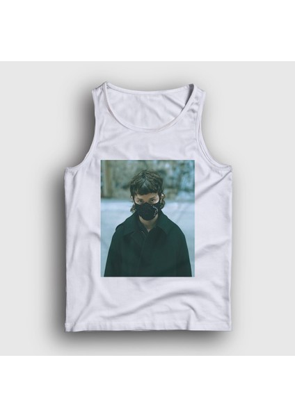 Unisex Beyaz Dj Techno I Hate Models Atlet