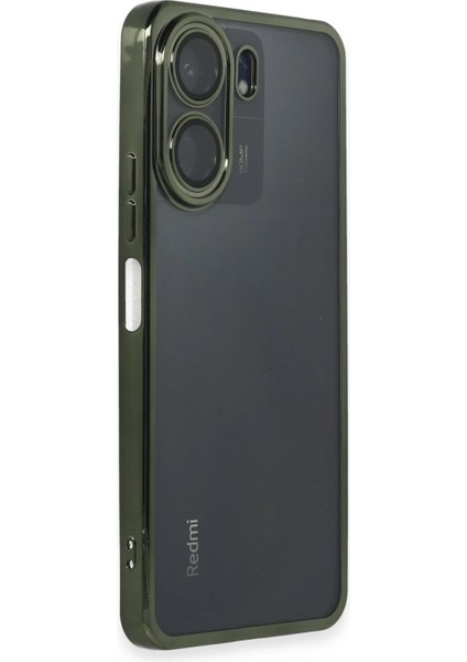 Xiaomi Redmi 13C Kılıf Razer Lensli Silikon - Yeşil Svlrs fiyatları