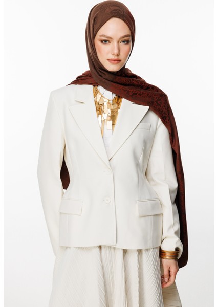 Nora Desen Çift Taraflı Şal Acı Kahve-Kahve fiyatları