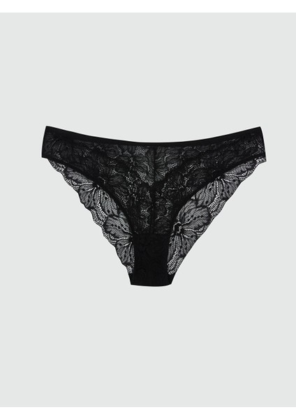 Yeni Sezon Dantelli Fantezi Bikini Kulot - S59892Z8