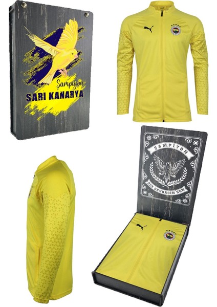 Orijinal 23/24 A Takım Tam Fermuarlı Futbolcu Sweat Ahşap Kutulu