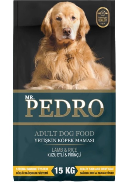Kuzu Etli Pirinçli Yetişkin Köpek Maması 15KG fiyatları