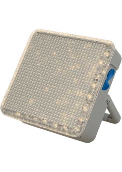 100W Taşınabilir LED Projektör Lamba USB ile Şarj Edilebilir 2400 Mah Pil Kapasiteli 4 Farklı Işık Modlu Mıknatıslı Suya Dayanıklı Kamp ve Dış Mekan Aydınlatması