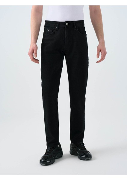 Tony Siyah Erkek Jean Pantolon LF2037029 fiyatları