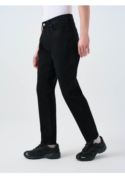 Tony Siyah Erkek Jean Pantolon LF2037029 modelleri
