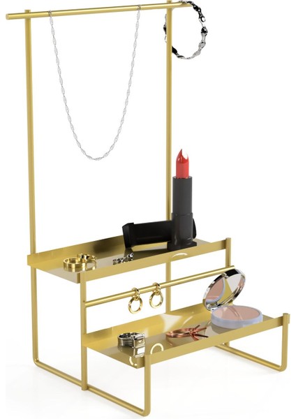 Beyaz Takı Düzenleyici, Takılık, Küpelik, Bileklik, Kolye Seti, Şık Organizer fiyatları