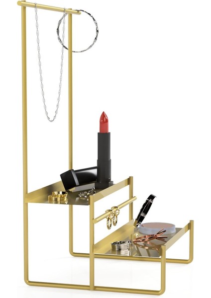 Beyaz Takı Düzenleyici, Takılık, Küpelik, Bileklik, Kolye Seti, Şık Organizer modelleri