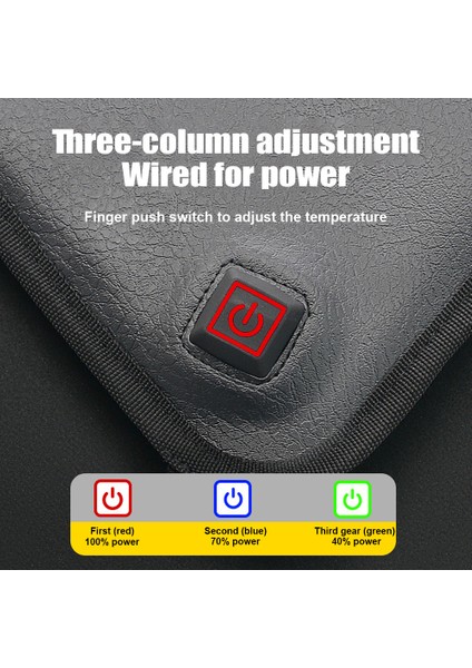 Motosiklet Isıtmalı Koltuk Minderi Elektrikli Isıtmalı Koltuk Pedi 3 Vitesli Ayarlanabilir Sıcaklık Isıtma Klozet Kapağı Için Motosiklet Kar Araci (Yurt Dışından) fiyatları