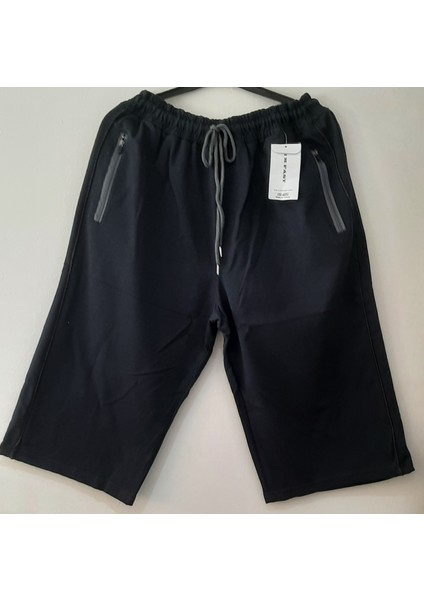 Erkek Battal Boy Kapri Çepler Fermuarlı Beden (3xl) Renk Lacivert