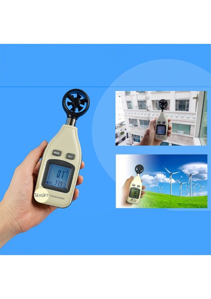 Benetech GM816A Hava Hızı Ölçer Anemometre