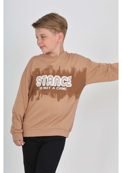 Erkek Çocuk Stance Baskılı Sweatshirt fiyatları