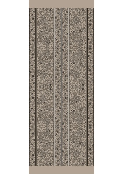 Lavin Desen Çift Taraflı Şal Siyah-Bej indirimleri