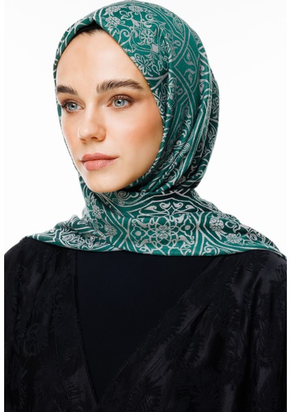 Morocco Desen Çift Taraflı Şal Zümrüt-Pembe fiyatları