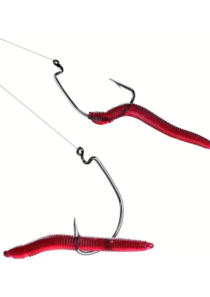 20 Adet Kokulu Silikon Balık Yemi Gerçek Görünümlü Yapay Solucan fiyatları