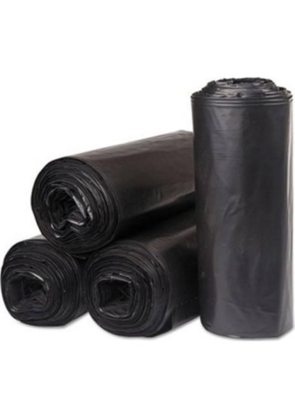 Imex Professional Endüstriyel Battal Boy Çöp Torbası 20 Rulo 400G 80X110CM Siyah Dayanıklı 90 Litre