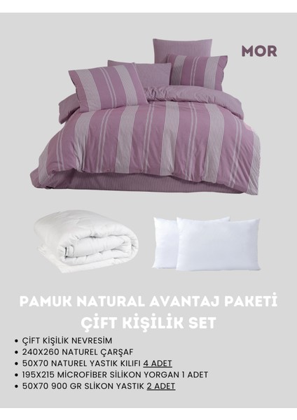 Çift Kişilik Naturel Avantaj Paketı Mor