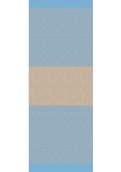 Nora Desen Çift Taraflı Şal Vizon-Turkuaz indirimleri