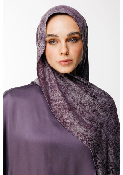 Sahra Desen Çift Taraflı Şal Mor-Gri fiyatları