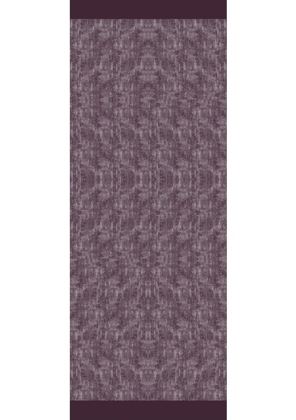 Sahra Desen Çift Taraflı Şal Mor-Gri