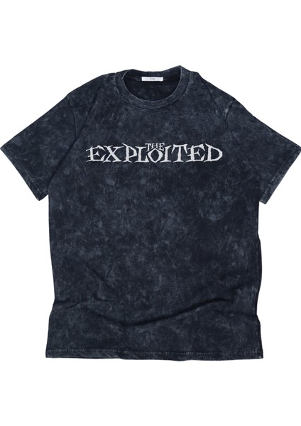 Unisex The Exploited Sırt Baskılı Yıkamalı T-Shirt, Oversize Rock Band Temalı Retro Tişört fiyatları