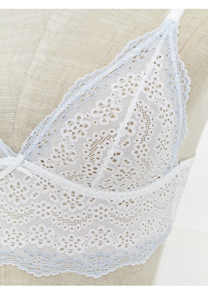 Yeni Sezon Balensiz Dolgusuz Dantelli Fantezi Bralet - S5G218Z8 fırsatları