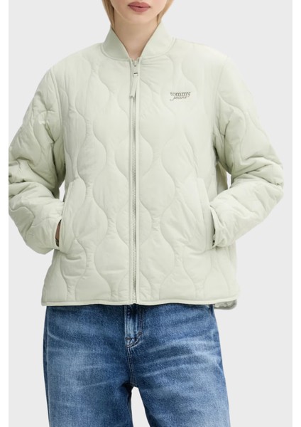 Kapitoneli Relaxed Fit Kolej Yaka Mevsimlik Mont Bayan Mont DW0DW20962 M1C