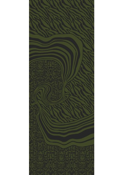 Riad Desen Çift Taraflı Şal Siyah-Haki indirimleri