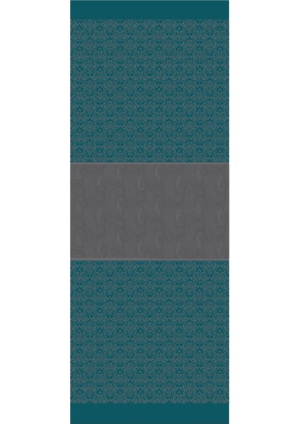 Nora Desen Çift Taraflı Şal Koyu Gri-Zümrüt indirimleri